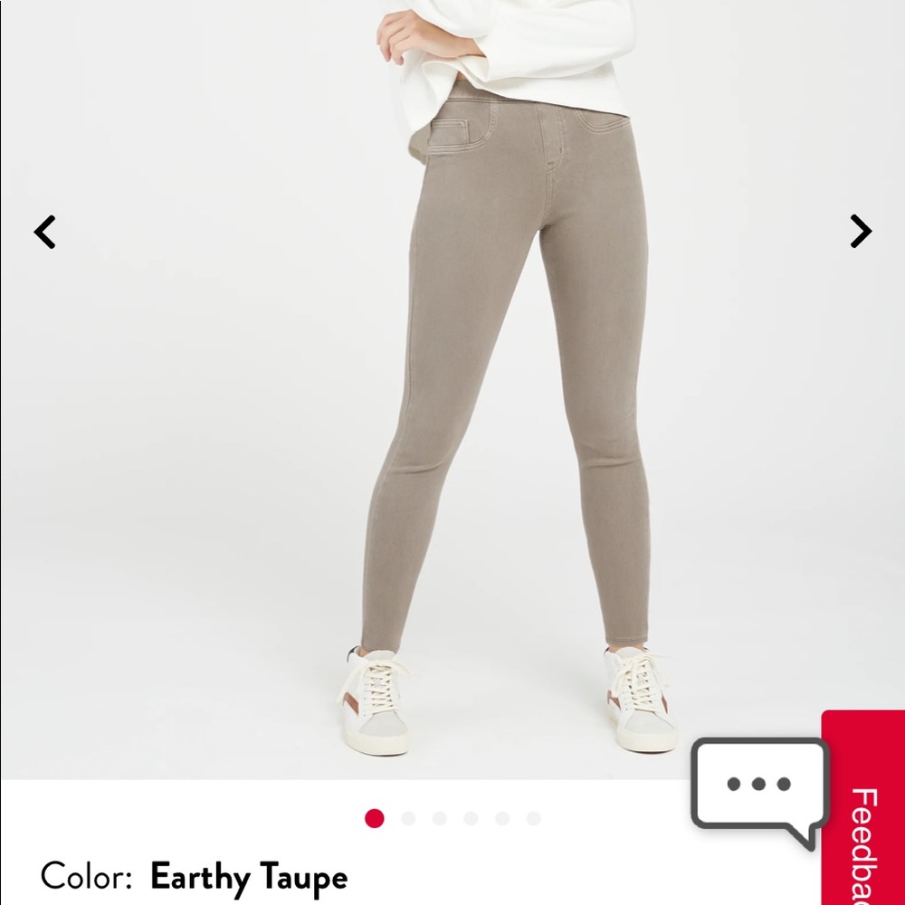 Jean-ish Spanx Ankle Leggings